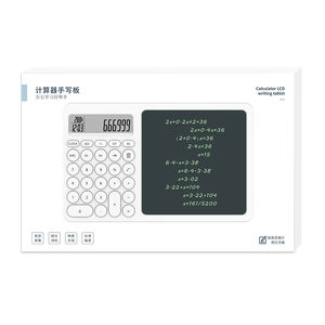 Nouveau type chaud portable flip lcd bloc-notes bureau d'affaires apprentissage rechargeable LCD bloc-notes calculatrice - Product Image 4