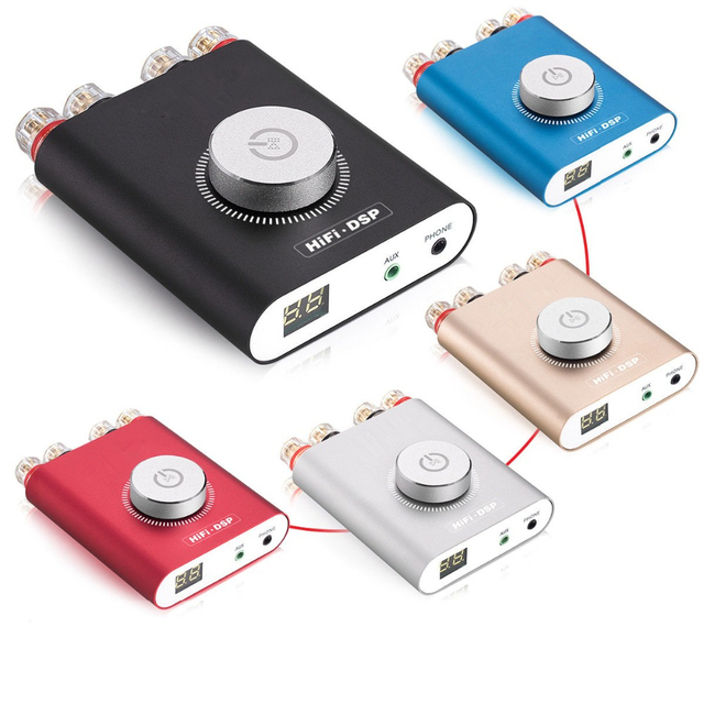 Mini 5.0 TPA3116 Digital Power Amplifier Hifi DSP Stereo Headphone Amp 200W