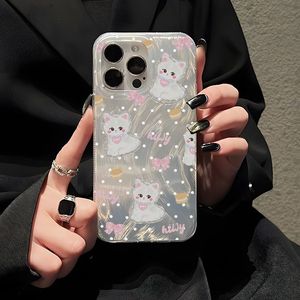 Dễ Thương Phim Hoạt Hình Cho <span class=keywords><strong>Iphone</strong></span> 15 16 Pro Max Bảo Vệ Trường Hợp Chấm Mèo Mô Hình TPU Trường Hợp Điện Thoại Cho <span class=keywords><strong>Iphone</strong></span> 12 13 Pro 14 Cộng Với Max XR Trường Hợp - Product Image 3