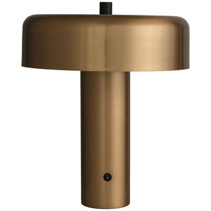 Lámpara de mesa de cono texturizado con base de salida | Iluminación moderna Retro Para el interior de la habitación de invitados del hotel - Product Image 4