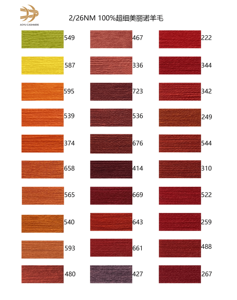 <span class=keywords><strong>Filato</strong></span> di <span class=keywords><strong>lana</strong></span> Merino 100% <span class=keywords><strong>filato</strong></span> di <span class=keywords><strong>lana</strong></span> Merino 19μm <span class=keywords><strong>misto</strong></span> per maglione da donna - Product Image 5