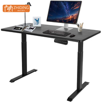 Bureau électrique robuste à double moteur 120 kg pour configuration multi-écrans - Bureau assis-debout ultra-silencieux