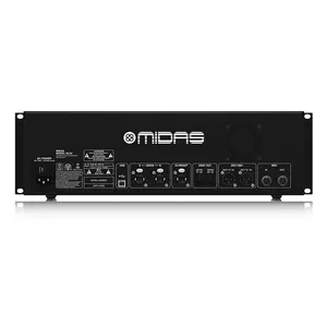 Console de mixage numérique Midas série M DL32, boîte de scène 32 canaux pour système de haut-parleurs Line Array