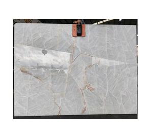 הנמכר ביותר-קוורציט טבעי מודרני ביתי מלוטש קריסטל לבן קוורציט - Product Image 1