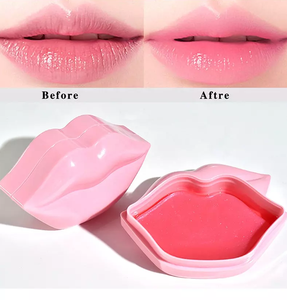 Vente d'usine, masque pour les lèvres, hydratant pour les <span class=keywords><strong>rides</strong></span>, repulpant, Gel végétalien, collagène, cristal rose, masque pour les lèvres - Product Image 2