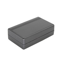 Fabricants de coques de boîtier de fil d'alimentation Petit boîtier électrique en plastique noir personnalisé pour adaptateur secteur d'alimentation