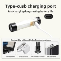 Mini lampe torche LED multifonction rechargeable à clip pour porte-clés, longue portée 500m, idéale pour l'extérieur et les situations d'urgence – Vente directe usine