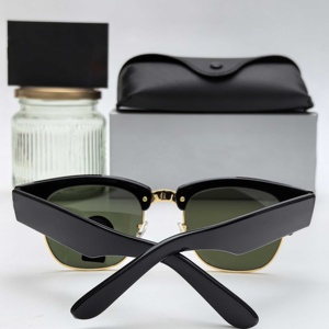 Hot Selling Black Color <b>Sunglasses</b> Full Rim Trendy 0316 <b>Sunglasses</b> with Logo - Product Image 5