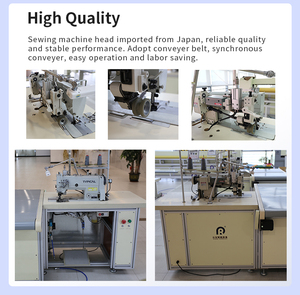 Best Selling Programmable S-Wave Flat-Bed <b>Sewing</b> <b>Machine</b> New Core Engine/Motor High Efficiency Chain Stitch Manufacturing Plant - Product Image 4