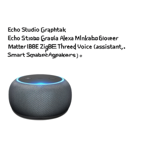 Assistente vocale ECHO STUDIO Newest Graphite B0DXN1YWZZ - Product Image 3