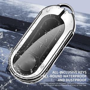 <span class=keywords><strong>Coque</strong></span> de clé de voiture à 3 boutons modifiée avec télécommande pour <span class=keywords><strong>Fiat</strong></span> 500 <span class=keywords><strong>Panda</strong></span> Punto Bravo, <span class=keywords><strong>coque</strong></span> de clé non coupée avec porte-clés - Product Image 3