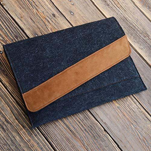 Design 13.3 Inch Felt Laptop Bag Tablet Case, Felt Laptop Sleeve Case Bag Pouch