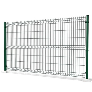 Chất lượng cao 3D gấp hàng rào an ninh với PVC tráng khung thép hàn dây lưới tùy chỉnh màu sắc 3D mô hình dịch vụ - Product Image 1