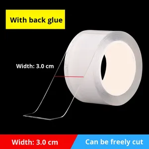 Cinta Adhesiva de Doble Cara de Fibra de Carbono Acrílica 5D, Impermeable, Antideslizante, para Proteger los Bordes de las Puertas de Automóviles - Product Image 1