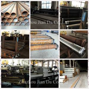 กระบอกคอนกรีตชุบโครเมียมแข็งทนทาน DN200 DN230 DN260 กระบอกส่งคอนกรีตสำหรับอะไหล่ปั๊มคอนกรีต Sani - Product Image 5