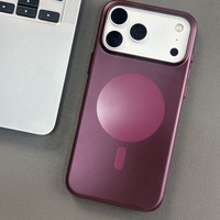 Coque de téléphone portable PC pour iPhone 18 17 Pro Max, étui magnétique en forme de vague, sacoche de téléphone Lollipop pour accessoires Samsung S26 Ultra