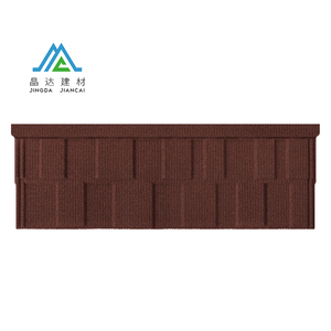 Bonne qualité toiture bardeaux de toiture feuilles <span class=keywords><strong>prix</strong></span> kerala tuiles en métal revêtues de pierre accessoires - Product Image 1