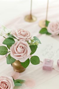 Juego <span class=keywords><strong>de</strong></span> Cajas <span class=keywords><strong>de</strong></span> Flores Artificiales, 25 Piezas <span class=keywords><strong>de</strong></span> Rosas Desnudas <span class=keywords><strong>de</strong></span> Aspecto Realista con Tallo para Centros <span class=keywords><strong>de</strong></span> Mesa <span class=keywords><strong>de</strong></span> Boda <span class=keywords><strong>y</strong></span> Decoraciones <span class=keywords><strong>de</strong></span> Mesa - Product Image 3