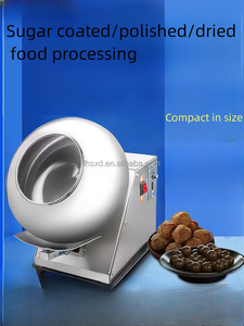 Thép không gỉ hạt giống kẹo lớp phủ hóa chất bóng làm và đánh bóng máy đường lớp phủ Nut lớp phủ máy - Product Image 6