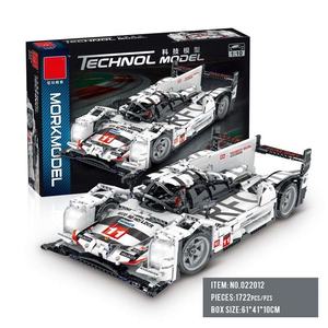 טכני 1:14 מהירות סופר המכונית חוסם מכונית חינוכית מודל ילדים צעצועים בניית לבנים מכונית חינוכית - Product Image 3