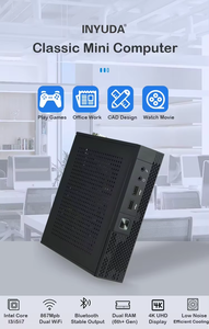 Linux Mini PC Pro Intel Core i3/i5/i7 DDR4 đa màn hình HDMI/VGA pre-cài đặt Win10 + Linux wifi6 Máy tính để bàn - Product Image 5