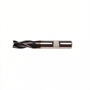 Ttake Standard Hss Co <b>Cutter</b> Ta1415 TiAln Coated 30 Degree Helix Short For Slots 3 Cutting <b>Edges</b> With Weldon Shank - Product Image 2