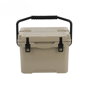 เก้าอี้เก็บความเย็นแบบพกพาขนาด 17QT รุ่นใหม่ ผลิตด้วยวิธี Rotomolded เป็นมิตรกับสิ่งแวดล้อม พร้อมคอมเพรสเซอร์ เหมาะสำหรับใส่กระป๋อง น้ำแข็ง สำหรับตกปลา ตั้งแคมป์ และปิกนิก - Product Image 5