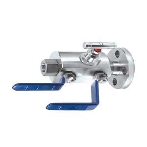 Áp lực cao bằng thép không gỉ đôi khối và chảy máu DBB van - Product Image 3