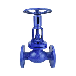 Vanne de régulation manuelle en acier inoxydable DN100 PN16 haute température pour l'équilibrage du rapport de débit d'huile de transfert thermique - Product Image 2