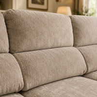 Canapé-lit moderne en forme de L avec rangement, 3 places, avec chaise longue, revêtement en tissu doux, design gain de place pour chambre à coucher et salon
