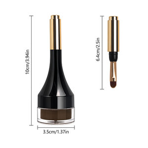 Pommade à sourcils longue durée de maquillage de teinte de <span class=keywords><strong>sourcil</strong></span> imperméable de marque privée avec la forme de <span class=keywords><strong>crayon</strong></span> de brosse de <span class=keywords><strong>sourcil</strong></span> pour l'usage d'oeil - Product Image 6
