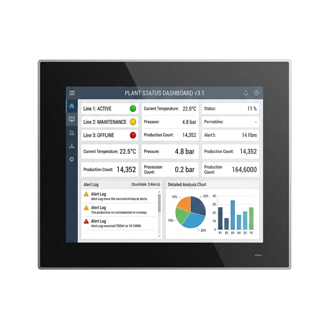 Advantech PPC 3100S 10.4 Inch IP66 Waterproof Fanless All in One Computers Industrial Panel PC