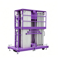 Grande plateforme de travail aérien Hexa Mast OEM/ODM pour toiture d'usine