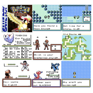 ตลับเกมส์ USA Version BROWN NO RTC สำหรับเครื่องเล่นเกมส์ GBC ภาษาอังกฤษ  แบบแฮ็ค - Product Image 5