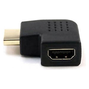 Connecteur vidéo Mâle-Femelle Angulaire 90° Noir IADAP R - Product Image 1