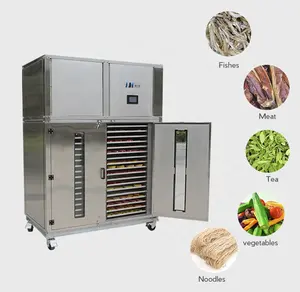 Sıcak satış endüstriyel kurutma ısı pompası et sebze balık meyve kurutma makinesi ticari paslanmaz çelik gıda kurutucu makine