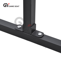 Support de sol pour écran LCD TV GY061, idéal pour simulateur de conduite et de course, compatible avec toutes les tailles VESA