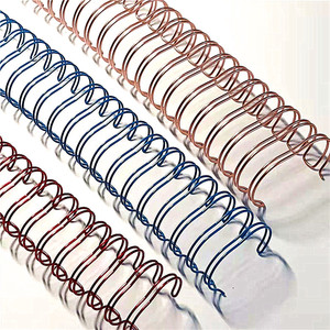 YO <strong>Double</strong> <strong>Loop</strong> <strong>Wire</strong> Metal <strong>Double</strong> <strong>Loop</strong> <strong>Wire</strong> Spiral <strong>Binding</strong> Coil <strong>Binding</strong> Wiro for <strong>Binding</strong> Book &amp; Calendar - Product Image 4