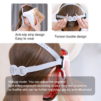 Hals- und Gesichtsmaske für Frauen und Männer Tägliche Hautpflegeroutine Weiches Silikon-Set für Sofa, Spiegel und Liegestuhl-Nutzung