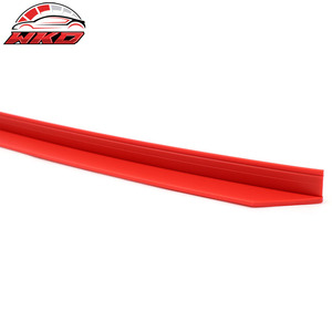 เหมาะสำหรับ Subaru BRZ 22-25 สไตล์ STI สีแดง ชุดแต่งกันชนหน้าแบบ Splitter ป้องกันรอยขีดข่วน วัสดุ EPDM 2 ชิ้น อุปกรณ์ตกแต่งภายนอกคุณภาพสูง - Product Image 5