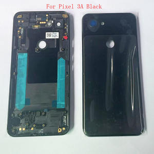 Pièces de téléphone portable en gros pour <span class=keywords><strong>coque</strong></span> de couverture en verre arrière Google <span class=keywords><strong>pixel</strong></span> <span class=keywords><strong>3A</strong></span> noir et blanc - Product Image 4