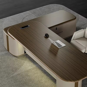 โต๊ะผู้บริหารเกรดสูงทันสมัยโต๊ะเฟอร์นิเจอร์โต๊ะสำนักงาน - Product Image 3