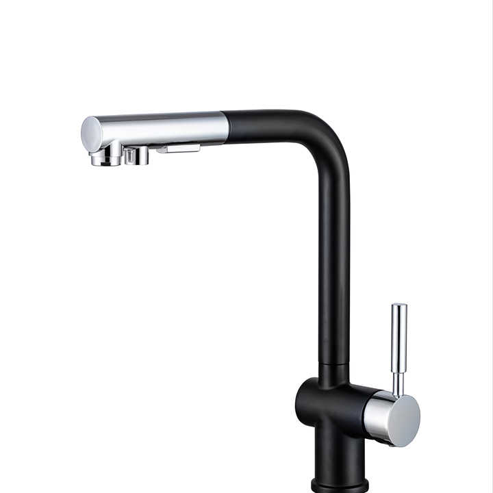 chrome Oshine best brand pull out pre-rinse spray kitchen faucet 