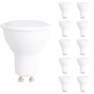 Alta Qualidade SMD2835 Frio Cool Warm White GU10 LED Spot Light, 3W 4W 5W 6W GU10 LED Bulb Spotlight