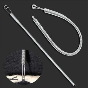Enfile-cordon pour pantalon, enfile-cordon domestique flexible, outil à œillets à ressort, enfile-cordon pour élastique de jupe - Product Image 2
