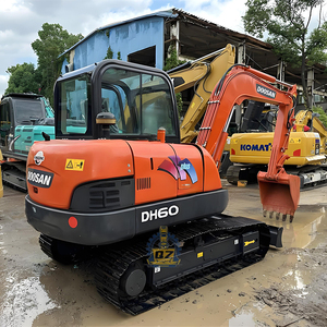 Escavatore Cingolato Usato <span class=keywords><strong>DOOSAN</strong></span> <span class=keywords><strong>DH60</strong></span> Economico Mini Coreano DH 60 6 Tonnellate con Motore Yanmar e Cambio - Product Image 4
