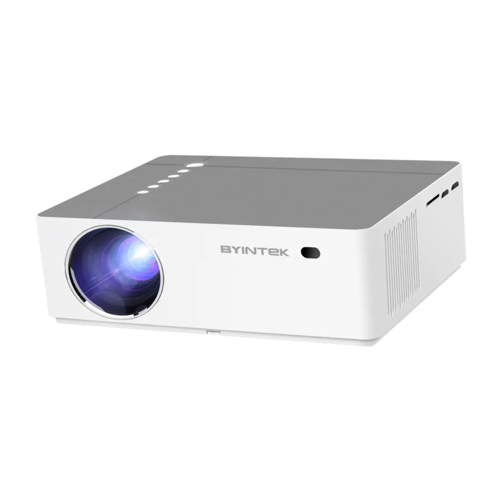 BYINTEK K20 1920*1080 ص العرض عالية لومينز 4K العارض جديد Led تثقيف-العارض المسرح المنزلي (40USD اضافية ل الروبوت)