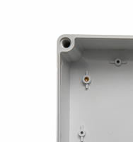 IP65 ABS plastique monté en Surface étanche boîte de sortie de jonction AG Type CE ROHS certifié intérieur extérieur utilisation 200*200*95 vis