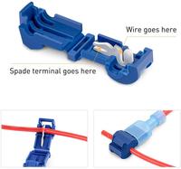 Hampool — moteur étanche à sertir, 1/2 pièces, connexion rapide, isolé, Terminal de fil d'épissure