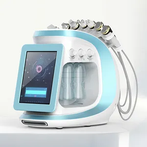 8 In 1 Aqua Peeling Smart Ice Blue Plus Hydra Small Bubble Oxygen Jet Spray Skin Cleanser Hydro Microdermabrasion Machine